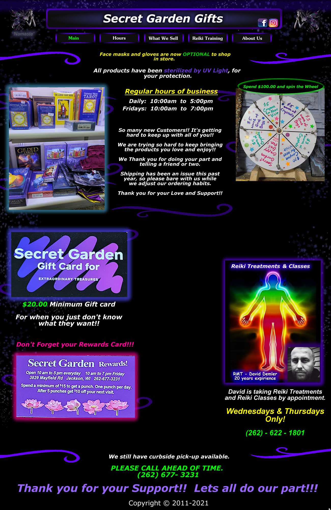 Secret Garden Gifts Metaphysical